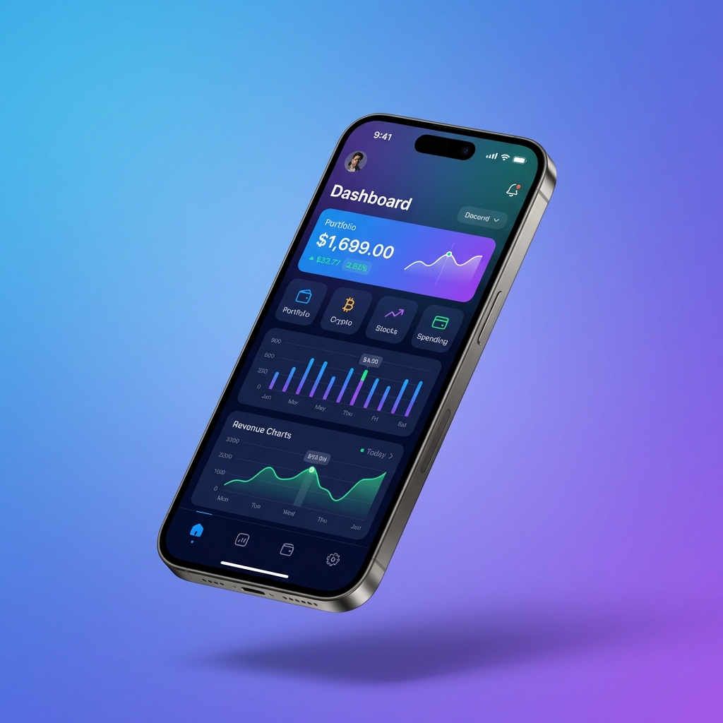 Mockup de site de alta performance em múltiplos dispositivos
